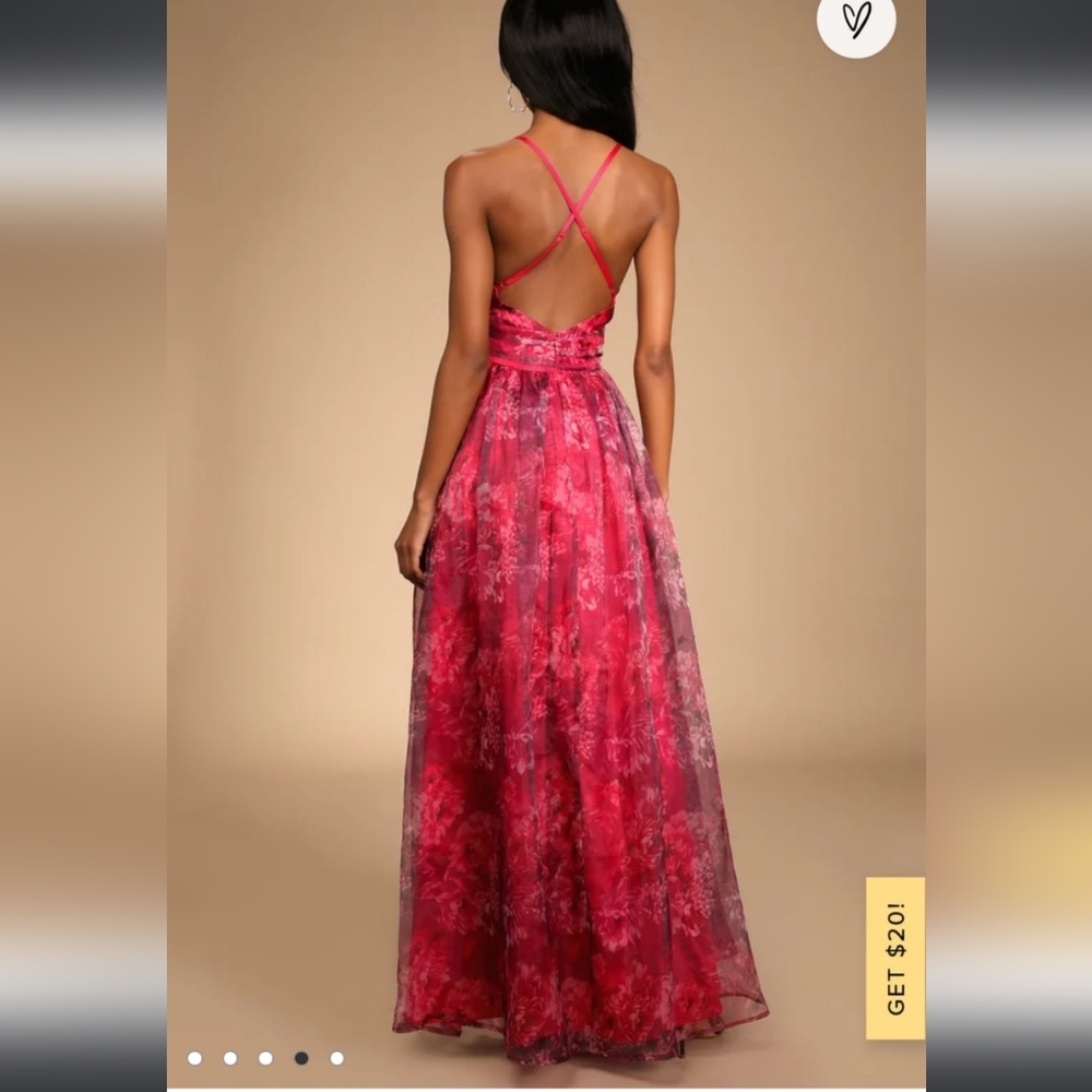 NWT Lulu's organza dress